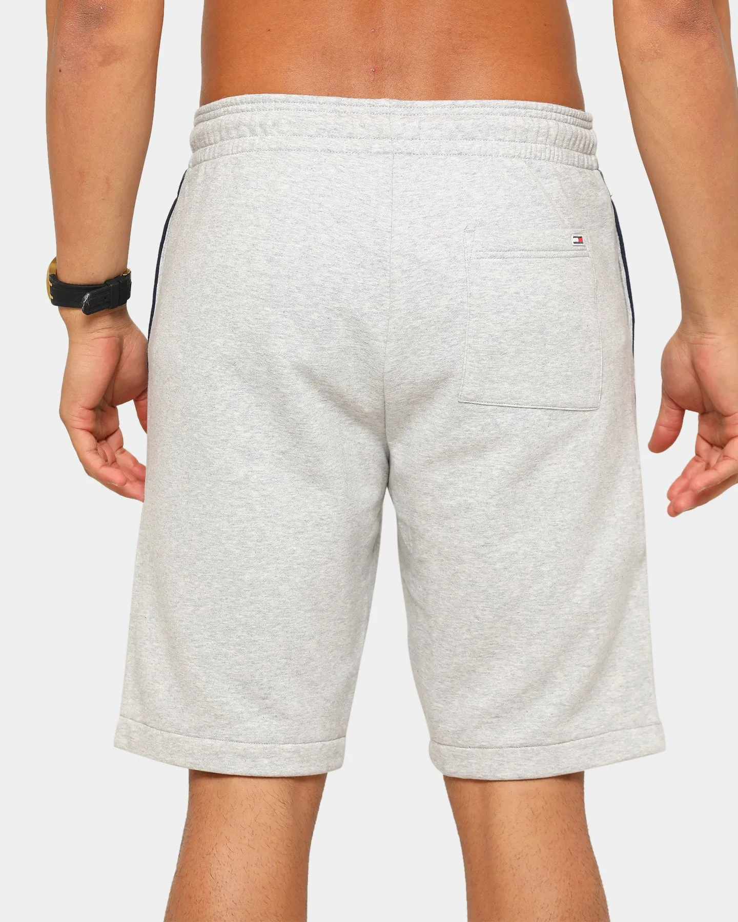 Tommy Jeans Men's TJM Branded Tape Sweatshort Grey