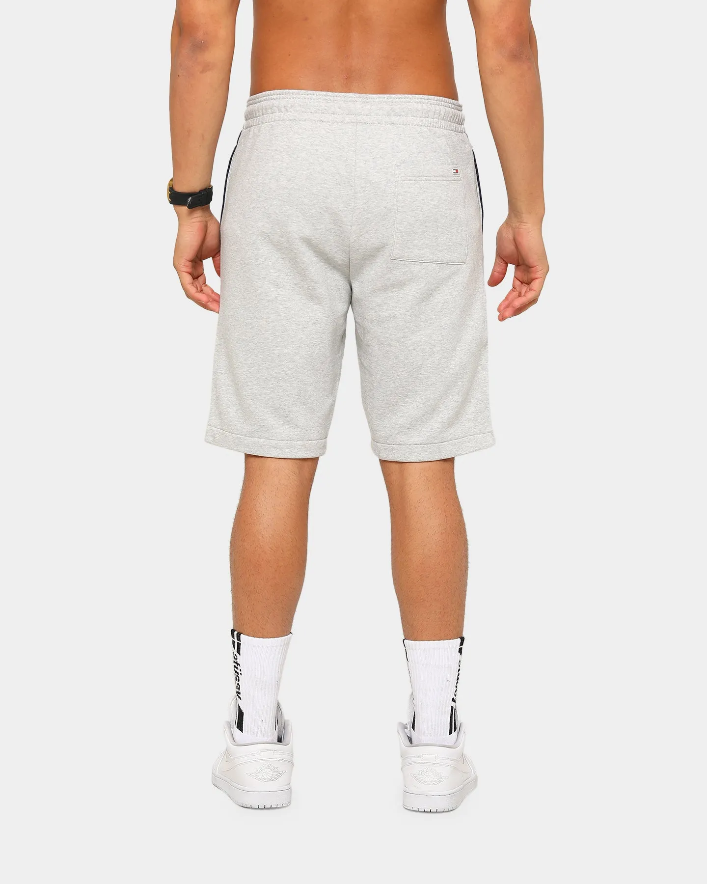 Tommy Jeans Men's TJM Branded Tape Sweatshort Grey