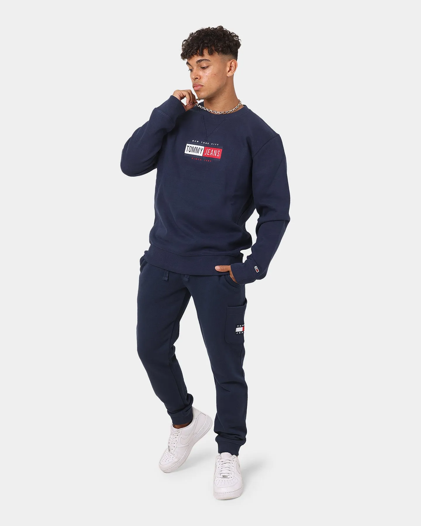 Tommy Jeans Timeless Crewneck Twilight Navy