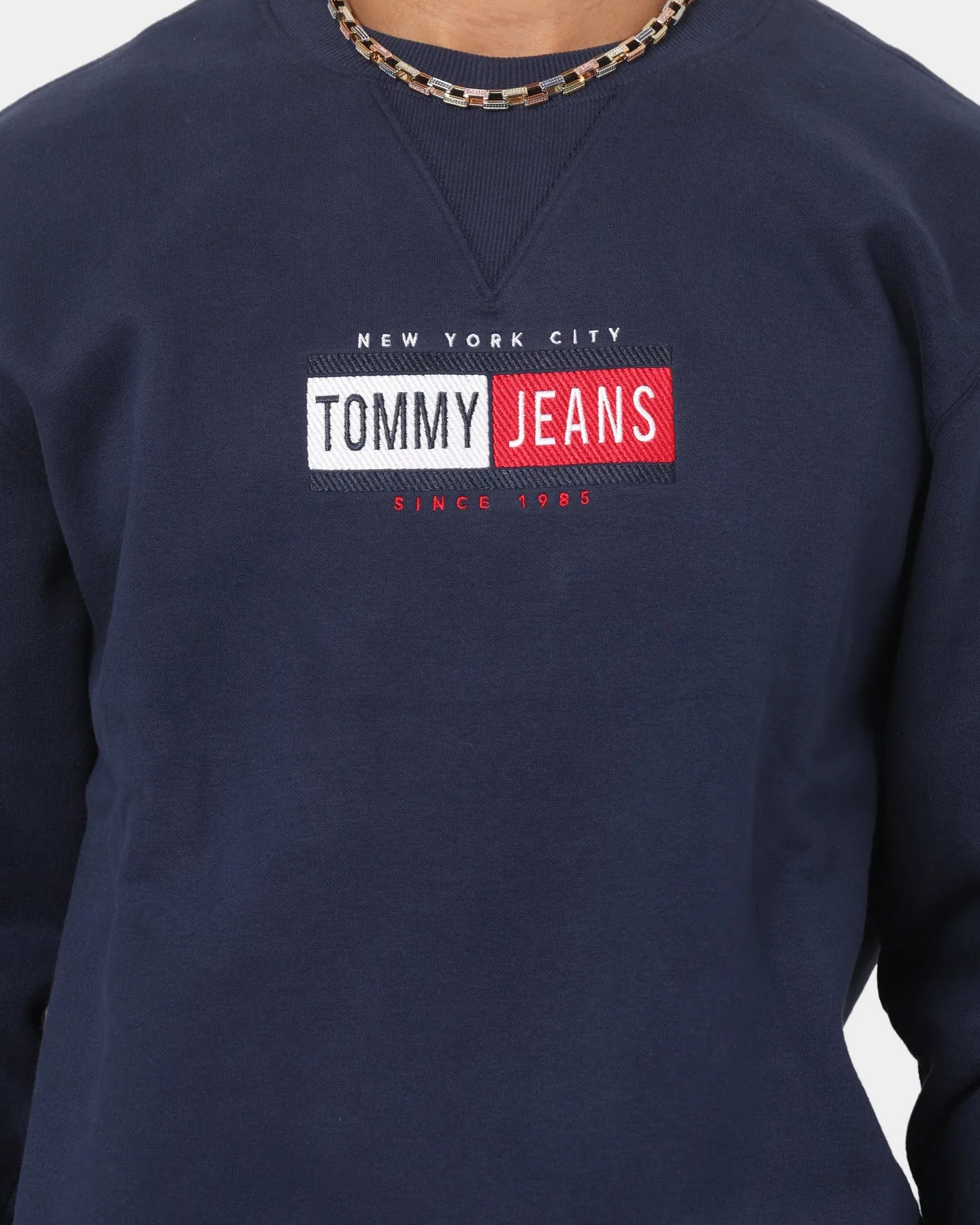 Tommy Jeans Timeless Crewneck Twilight Navy