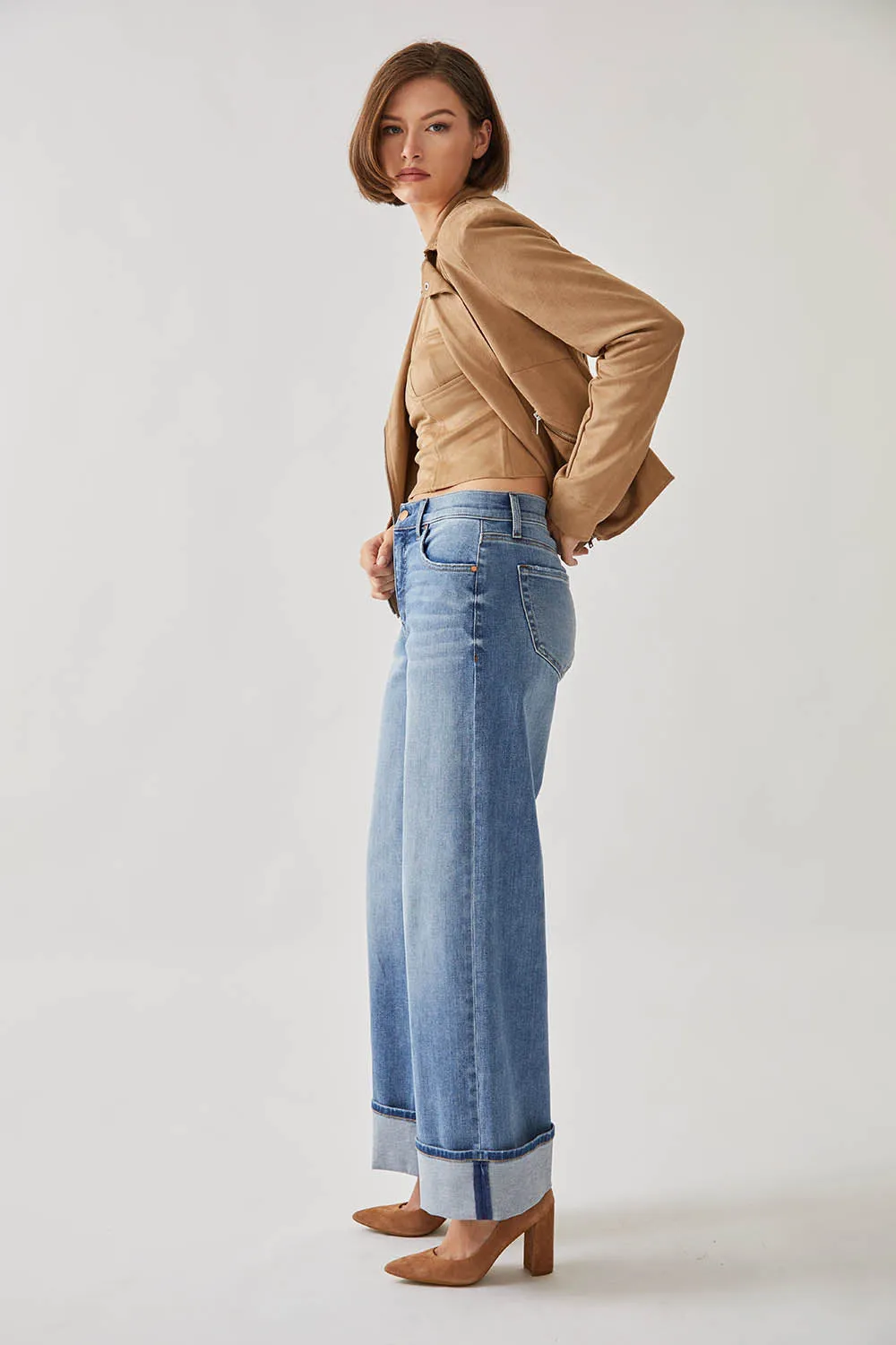 Tribecca Wide Cuff Jean