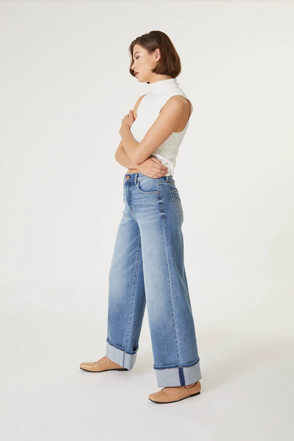Tribecca Wide Cuff Jean