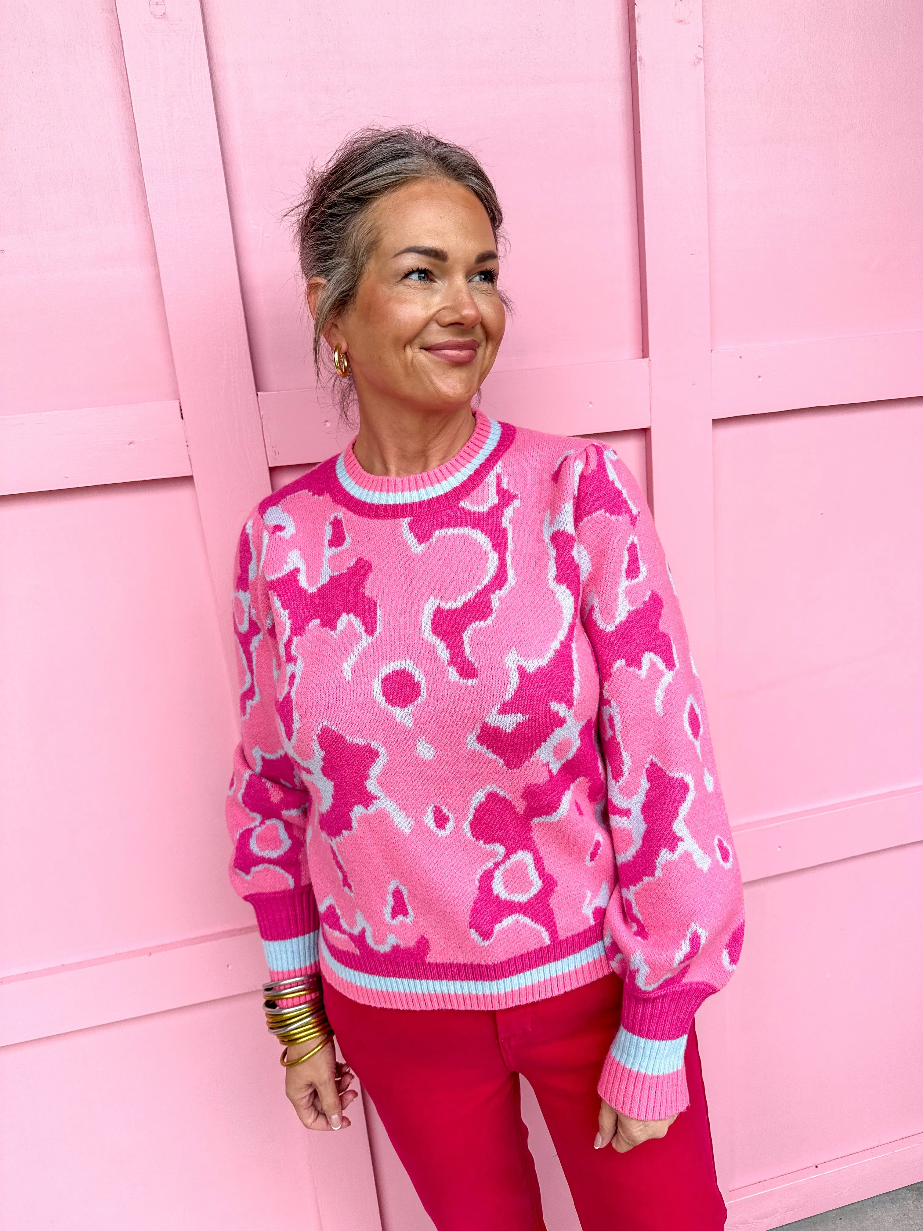 Warm Embrace Sweater - Pink
