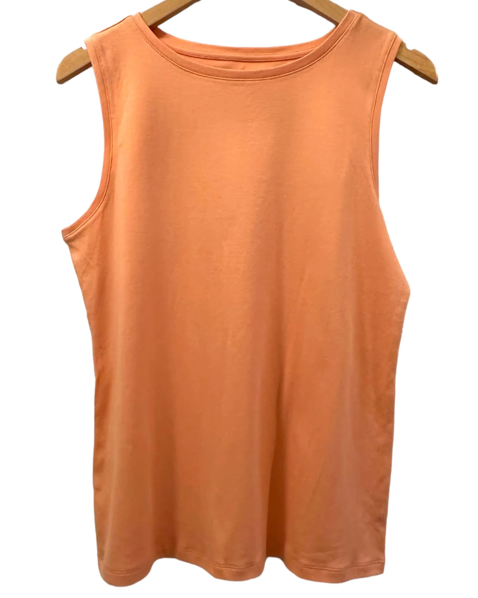 Warm Spring Apricot Sleeveless Tee