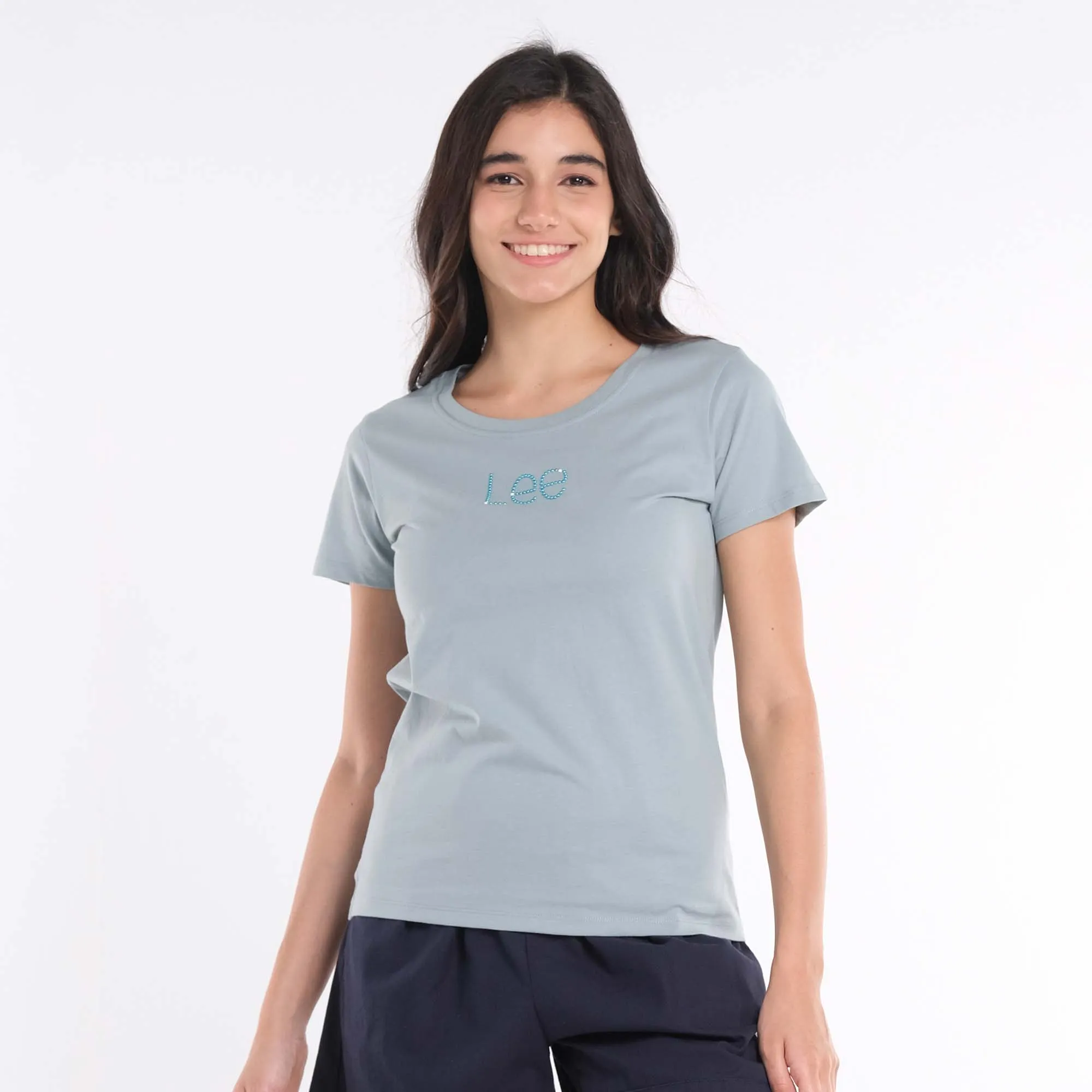 WOMENS LEE RHINESTONE DESIGN TOPS