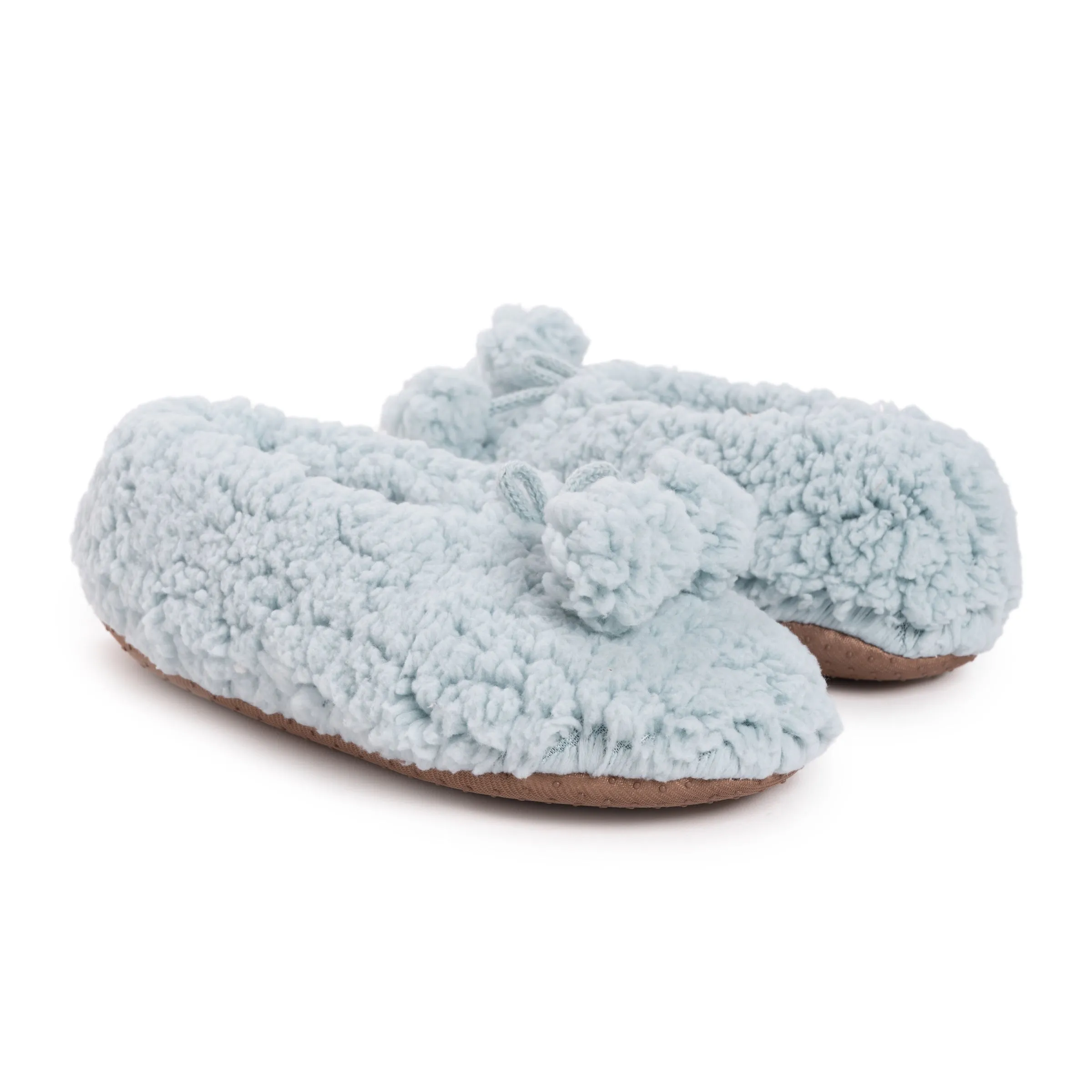 Women's Moisturized and Infused Ballerina Slipper Sock