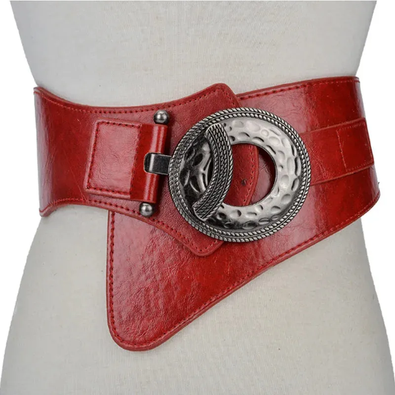 Women's Wide Elastic Belt