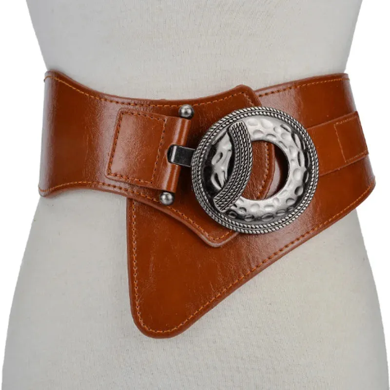 Women's Wide Elastic Belt