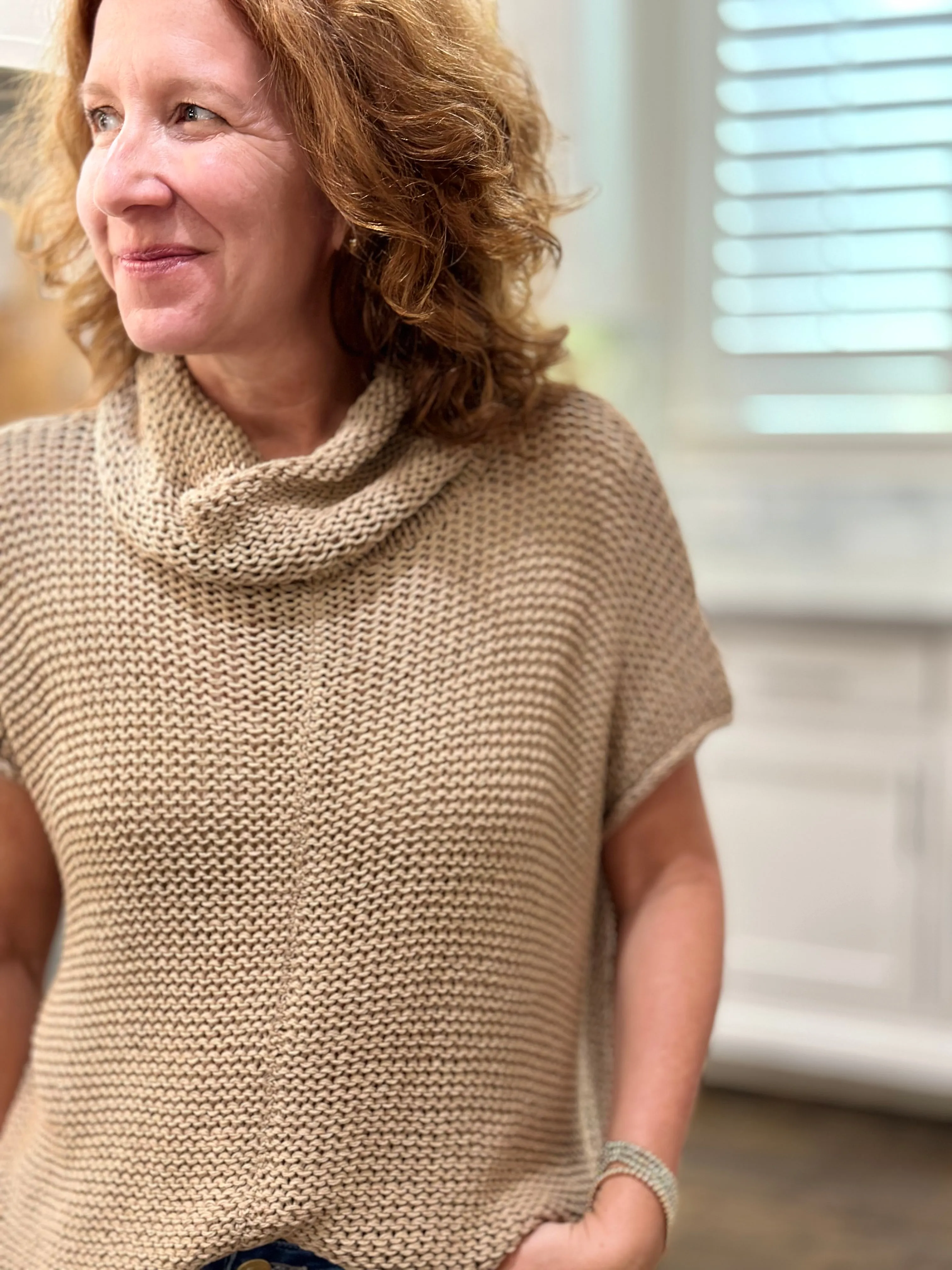 Wooden Ships Tasha Cowl Neck Cotton Top