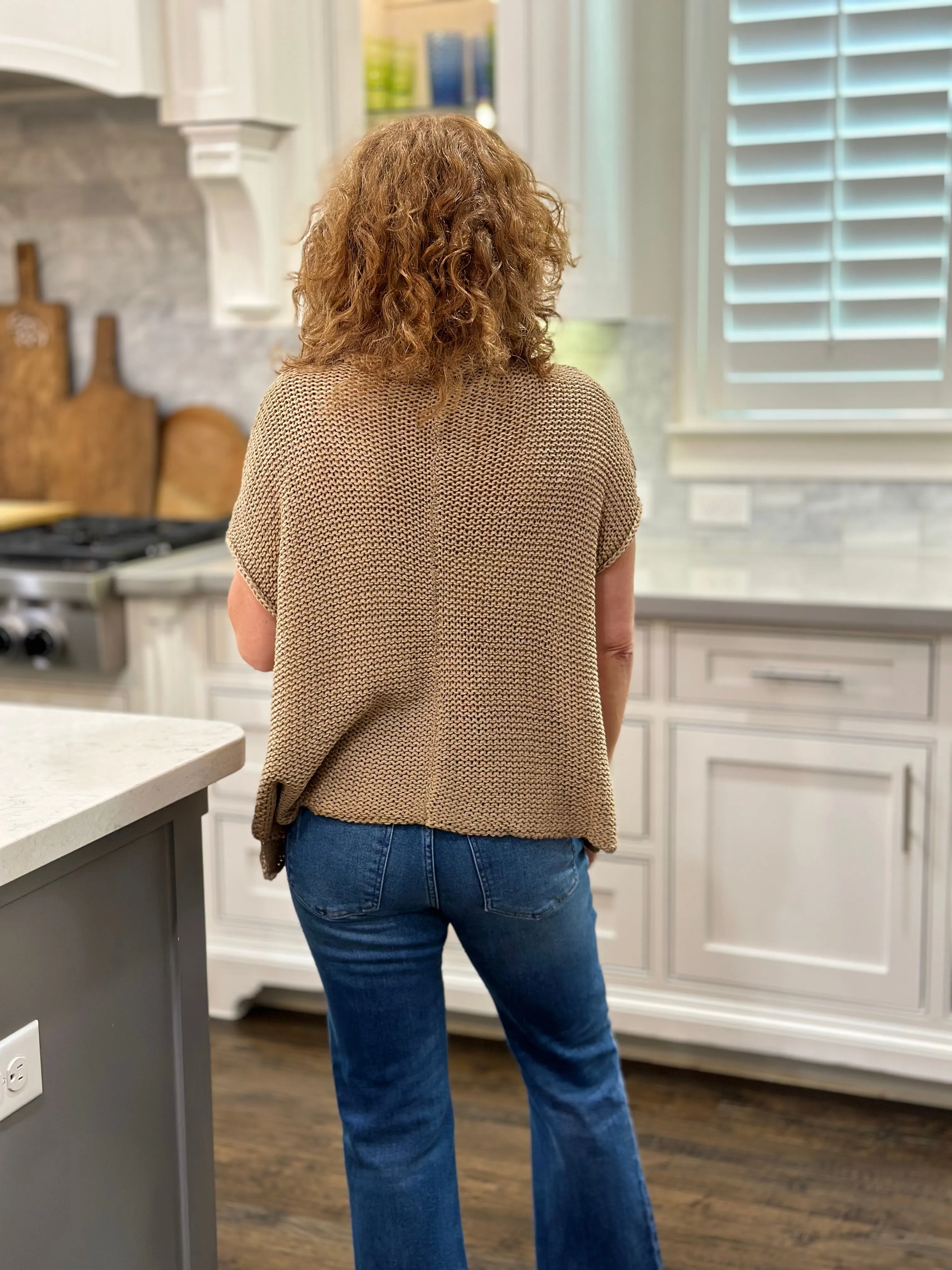 Wooden Ships Tasha Cowl Neck Cotton Top