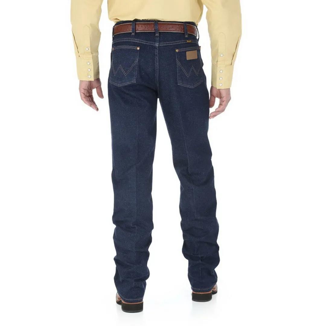 Wrangler Men's Cowboy Cut Navy Stretch Bootcut Jeans