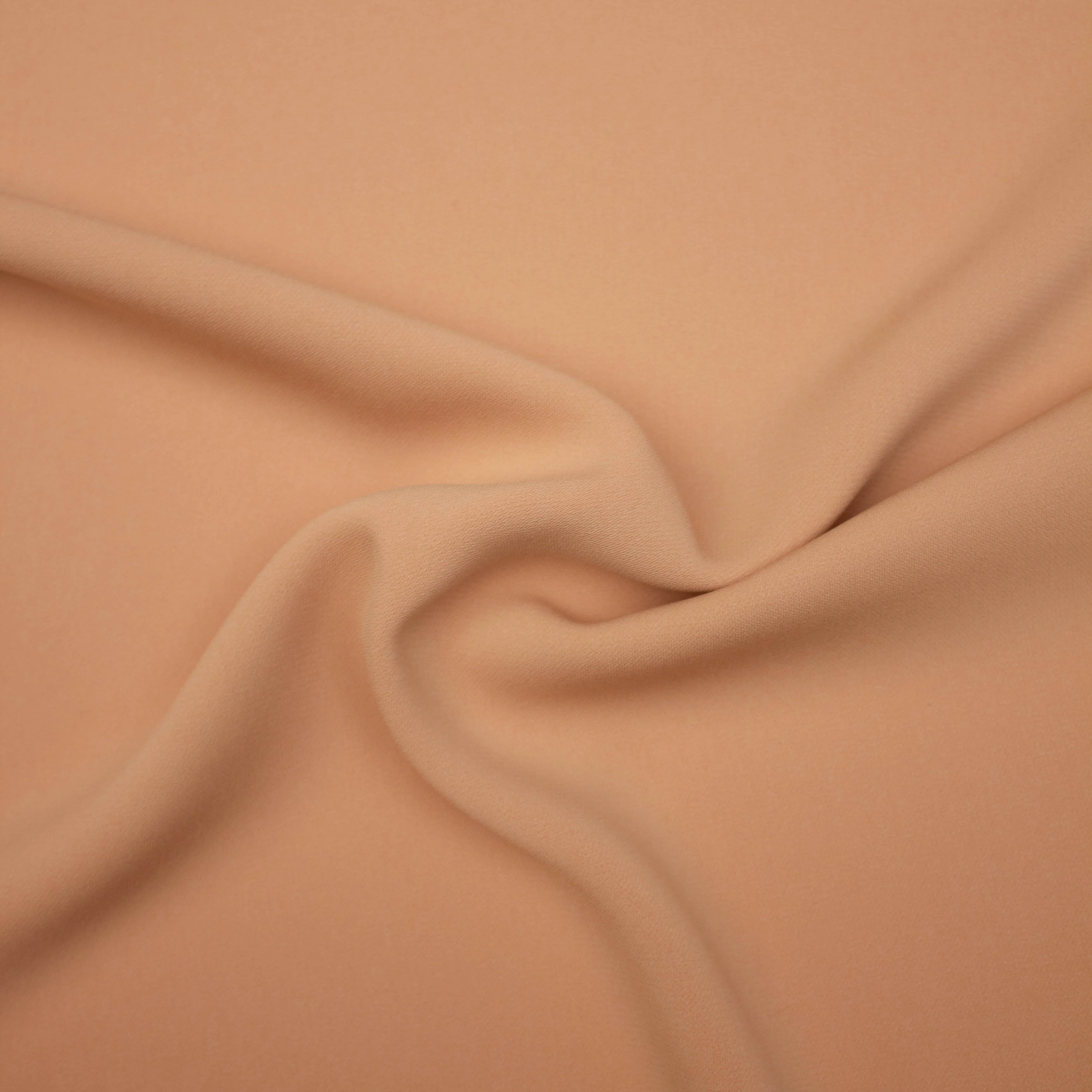 Yves Warm Nude Polyester Crêpe
